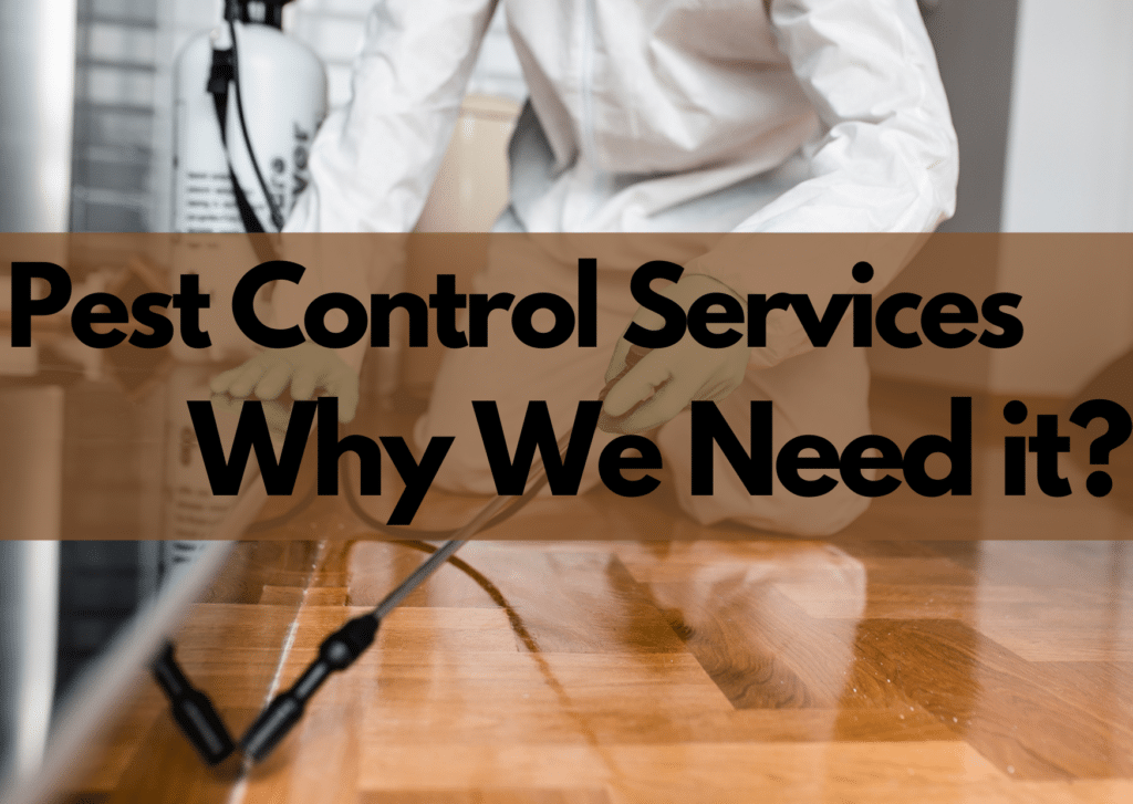 Pest Control Services- Why we need it